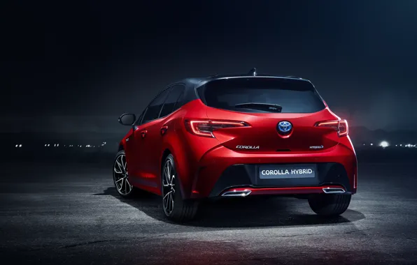 Toyota, hatchback, Hybrid, 2018, Corolla