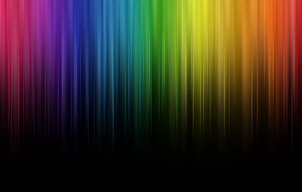 Picture line, color, rainbow, rainbow, lines, color