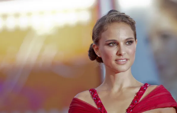 Look, pose, makeup, actress, Natalie Portman, Natalie Portman