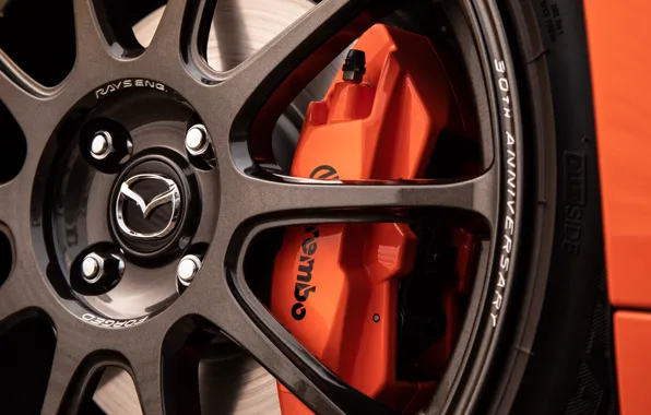 Disk, Mazda, Icon, MX-5, Brake disc, 30th Anniversary Edition, Mazda MX-5, 2019