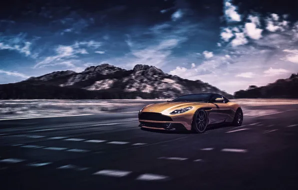 Picture Concept, Aston Martin, Light, Front, Supercar, DB11