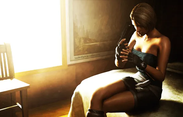 Picture Jill Valentine, capcom, resident evil 3, Resident Evil 3: Nemesis, Biohazard 3: Last Escape