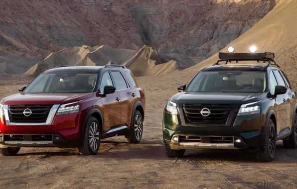 Nissan, Nissan, Pathfinder, exterior, 2022, Nissan Pathfinder