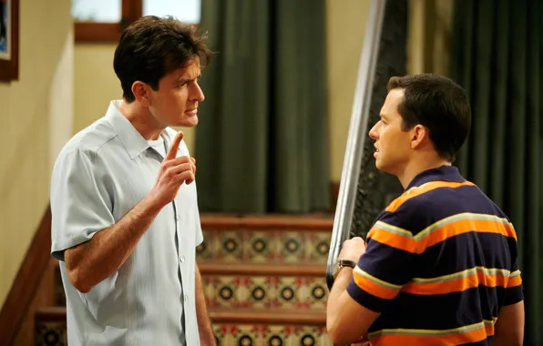 The series, actors, characters, Charlie Sheen, John Cryer, Charlie Harper, Alan Harper, Two and a …