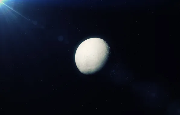 Space, Saturn, Enceladus