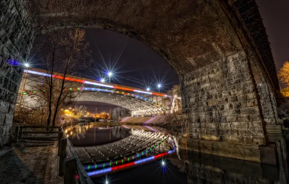 United States, Rhode Island, Pawtucket River Bridge