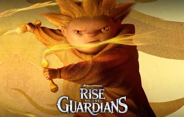 Picture sand, dreams, cartoon, DreamWorks, character, whip, Rise of the guardians, the guardian