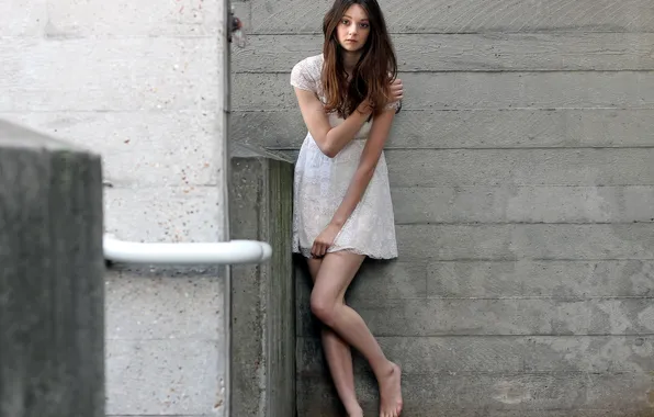 Girl, pose, background