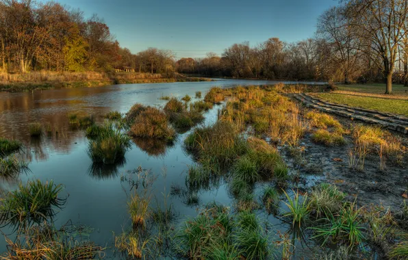 Picture autumn, landscape, nature, river, photo