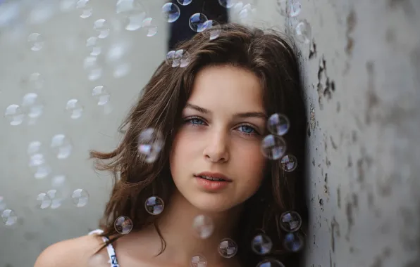 Look, girl, portrait