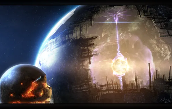 Planet, - , construction