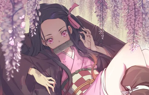 Nezuko Livewallpaper (Fanart/Aiart) #kimetsunoyaiba #demonslayer #ne... |  live wallpaper nezuko | TikTok