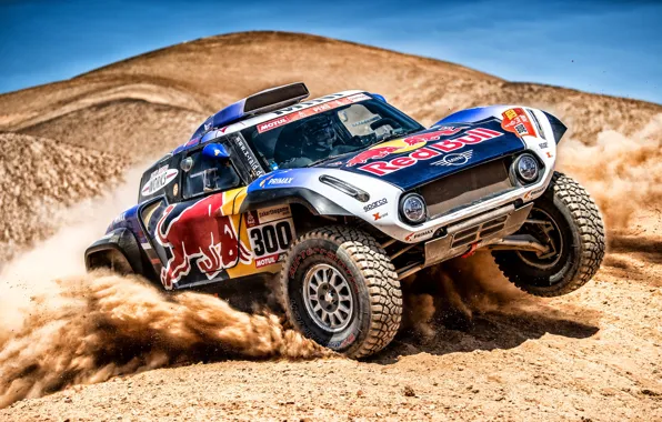 Auto, Mini, Desert, Machine, Car, 300, Rally, Dakar