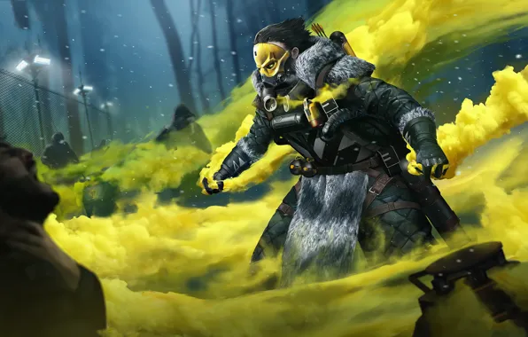 Apex, respawn entertainment, apex legends, Caustic, apex, caustic