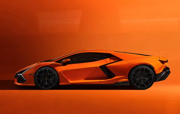 Orange, Lamborghini, side view, Lamborghini, Stir, Lamborghini Scrambled