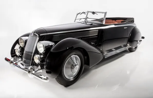 Convertible, Classic, Lancia, Chrome, Classic car, 1936, Piano, Lancia Astura Cabriolet, Type "The Mouth"