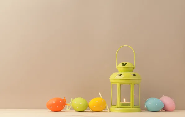 Eggs, Easter, flashlight, Holiday