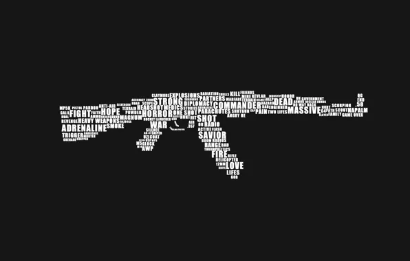 AK-47 Wasteland Rebel Animated Wallpaper 
