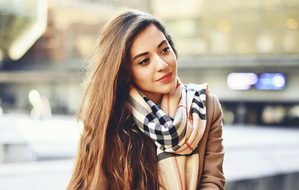 Look, girl, shawl
