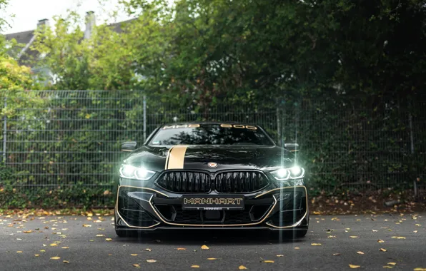 Lights, BMW, front view, Manhart, 8-Series, 2019, G15, M850i