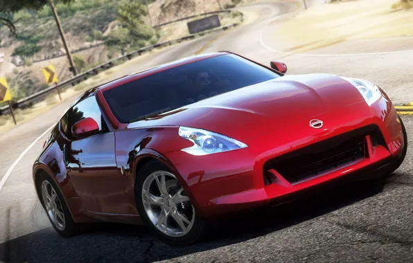 Road, race, need for speed, hot pursuit, Nissan 370Z