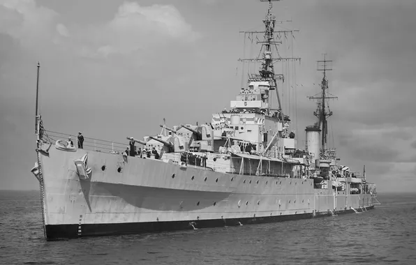 UK, cruiser, The Royal Navy, HMS Bellona