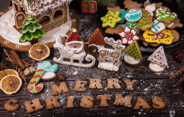 Picture holiday, toy, new year, cookies, treat
