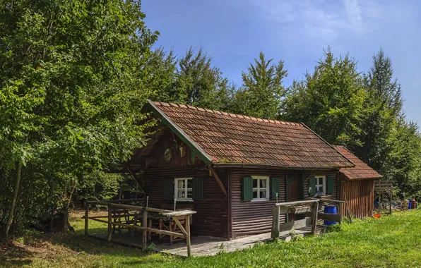 Germany, Bayern, house