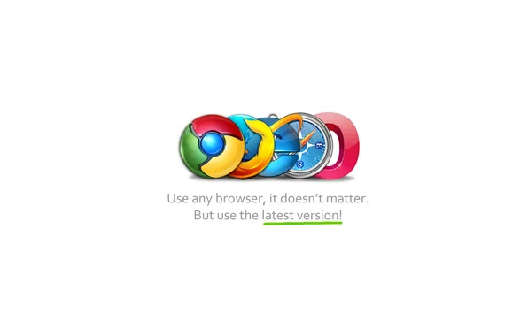 Browser, The Latest Version, Any Browser, Browsers