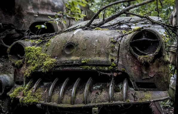 Machine, background, scrap
