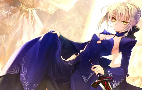 Sword, the saber, Artoria Pendragon, Fate stay night, Fate / Stay Night