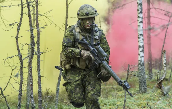 Weapons, army, soldiers