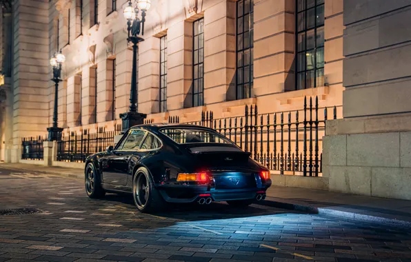 Wallpaper 911, Porsche, 964, rear view, Theon Design Porsche 911 for ...