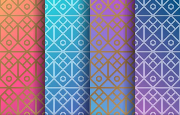 Pattern, colors, ornament, pattern, seamless