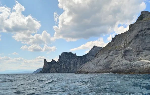 Nature, Rocks, Crimea, new light