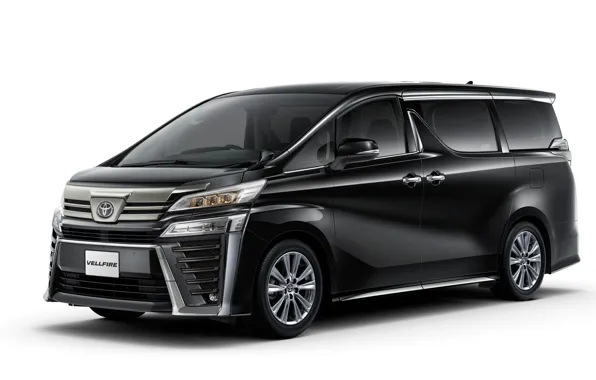 Picture white background, Toyota, exterior, Vellfire, Golden Eye III