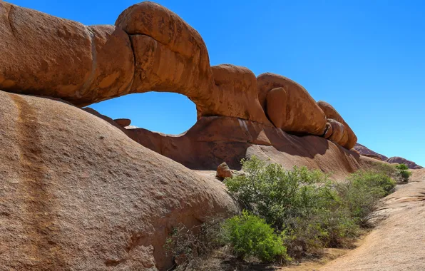 Picture arch, Africa, Namibia