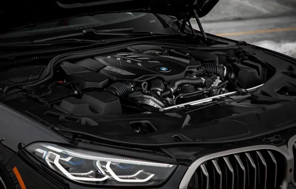 Picture black, coupe, BMW, motor, Gran Coupe, 2020, 8-Series, 2019