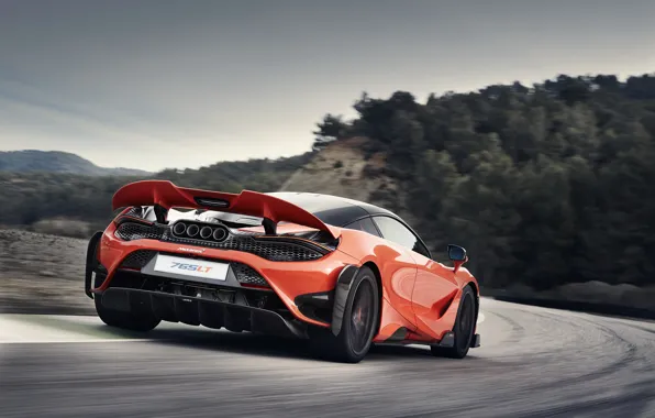 Picture movement, McLaren, wing, back, 2020, 765LT