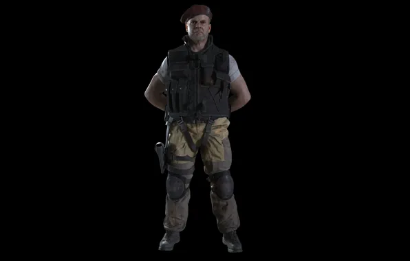 Picture Clothing, Soldiers, Man, Pants, Vest, Resident evil, Resident Evil 3, Mikhail