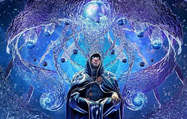 Water, MAG, Magic The Gathering, levitation, mage, jace, the mind sculptor