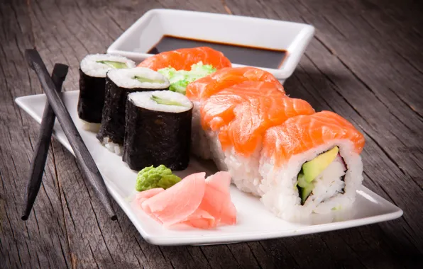 Picture food, dish, sushi