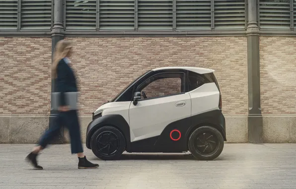 Picture Girl, Road, Silence, Side, Electric, Electric car, Silence S04