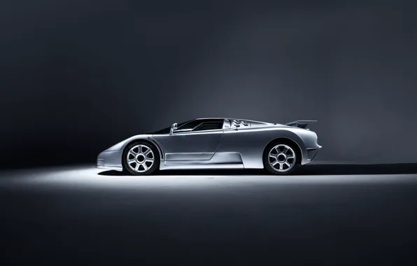 Picture Bugatti, side view, EB 110, Bugatti EB110 SS