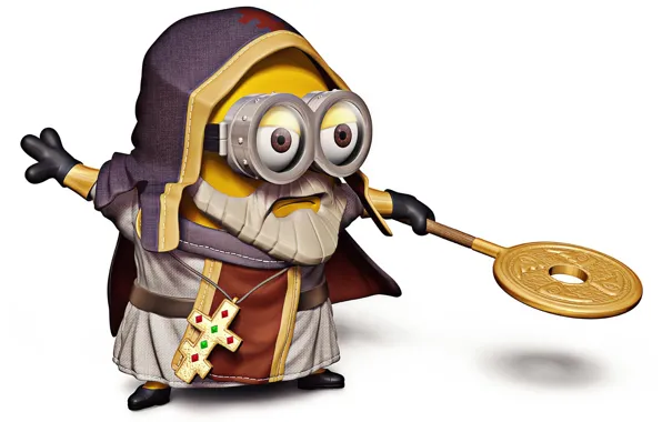 Picture cartoon, wizard, minion