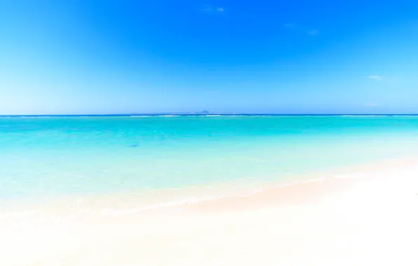 Wallpaper sea, beach, the sky, water, beauty