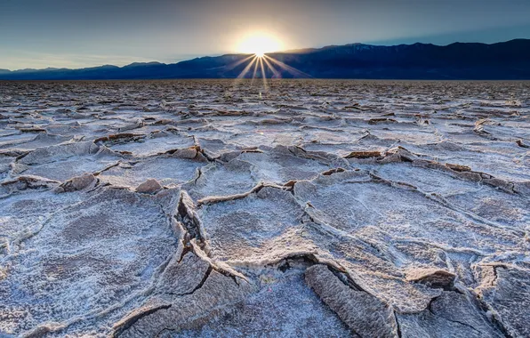 Picture National Park, salt marshes, Death Valley, death valley, Badwater Basin