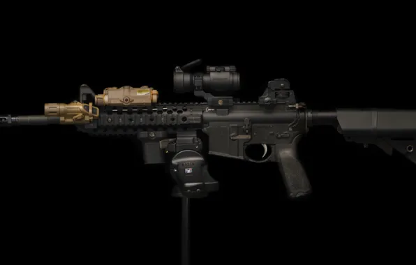 Weapons, optics, carabiner, assault rifle