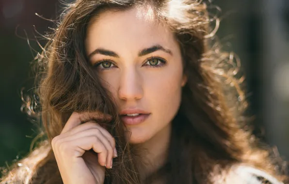 Picture girl, face, background, hair, beauty, Chelsea