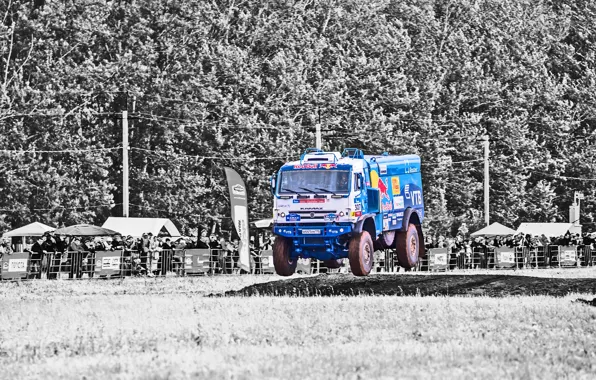Sport, Speed, Jump, Race, Master, Russia, Kamaz, Rally